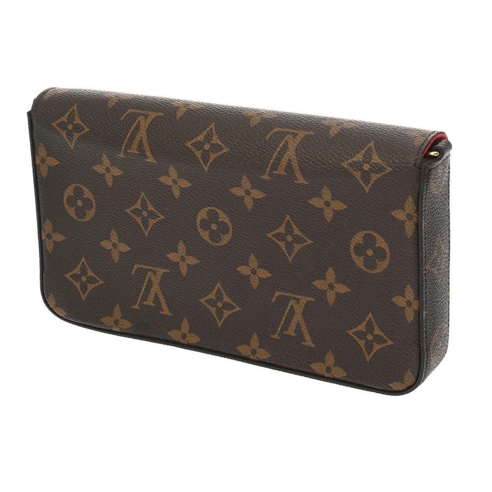 Louis Vuitton Brown Bag Vivienne Pochette Monogram Felicie Canvas Shoulder Brown